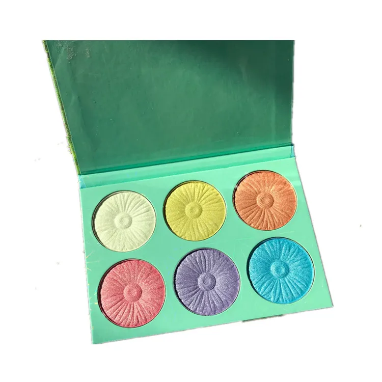 

6 colors highlighter eyeshadow palette, 7 colors