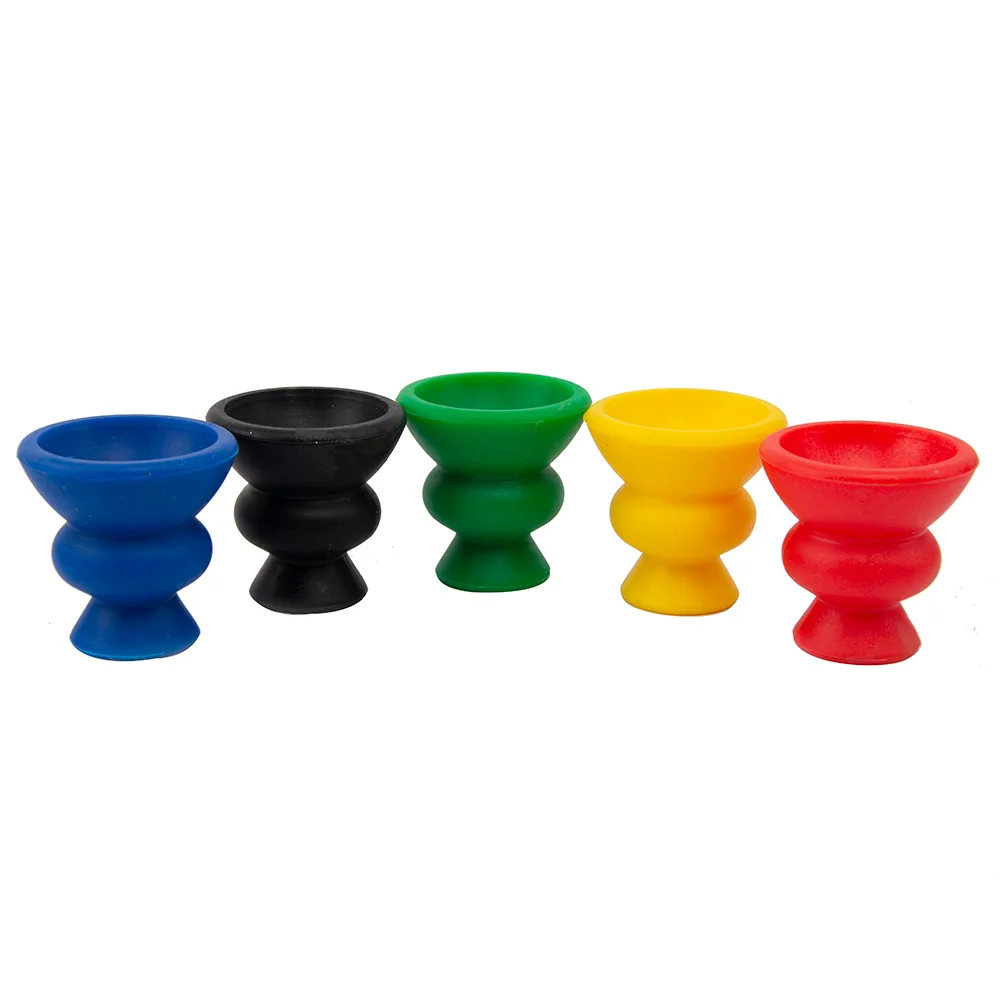 

hintcan wholesale small size silicone hookah bowl, Mixed coloe