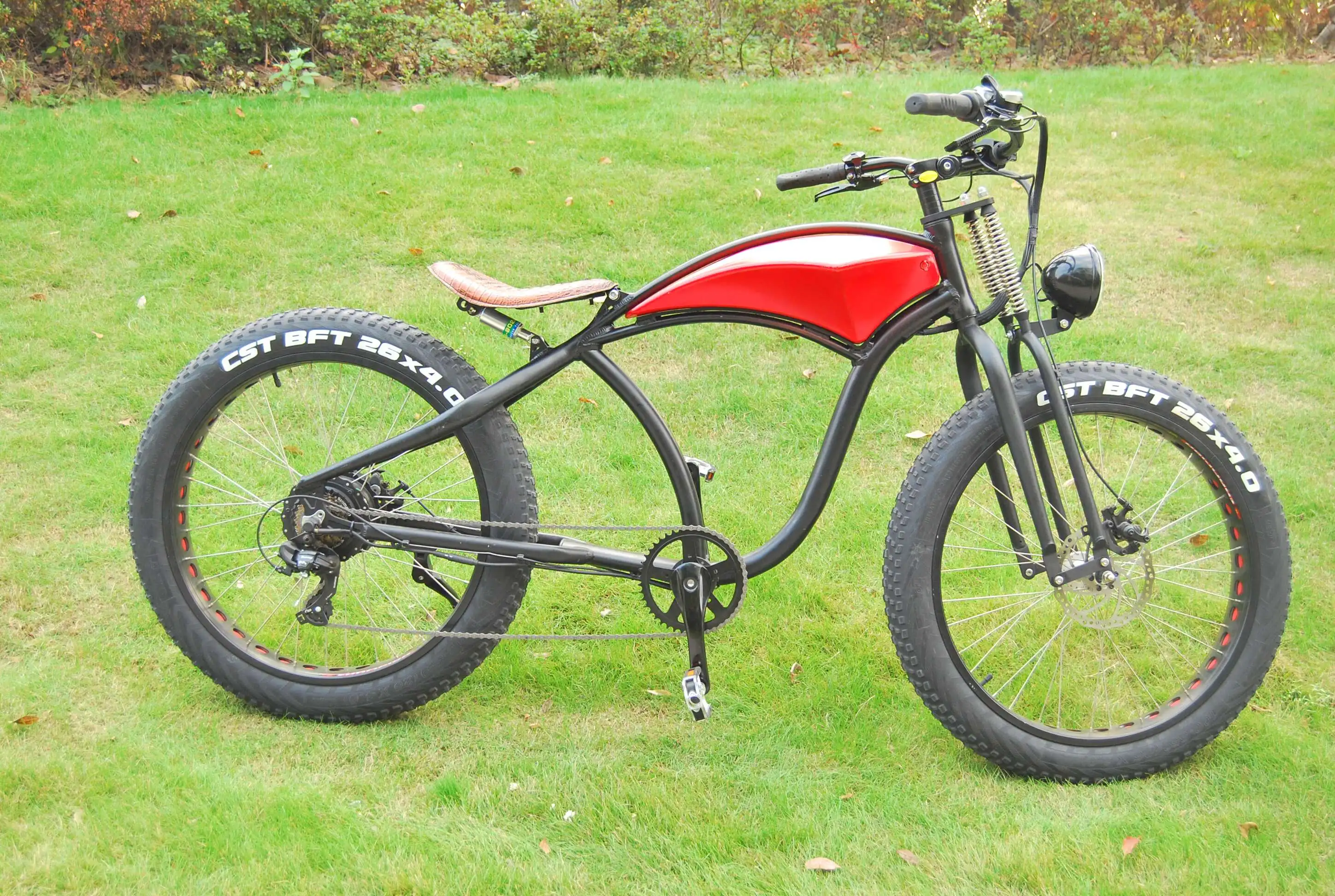 Hot Sales 500w Cafe Racer Electric Bike Fat Tire Beach Cruiser Bicycle ...