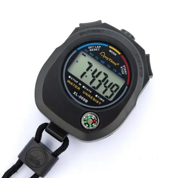 

D1001SW36 High Quality Stop Watch Digital Running Timer Clock Multi-functional Waterproof Sports Training Timer Sehe Fahion