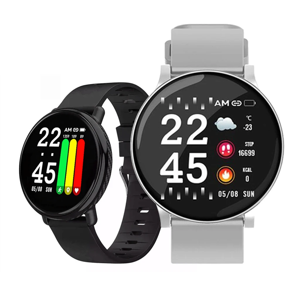 

2020 Amazon Hot Selling Color Screen Smart Band Mi W8 Smart Wristband Blood Pressure HR Bracelet Fitness Tracker W8, Black,red,blue