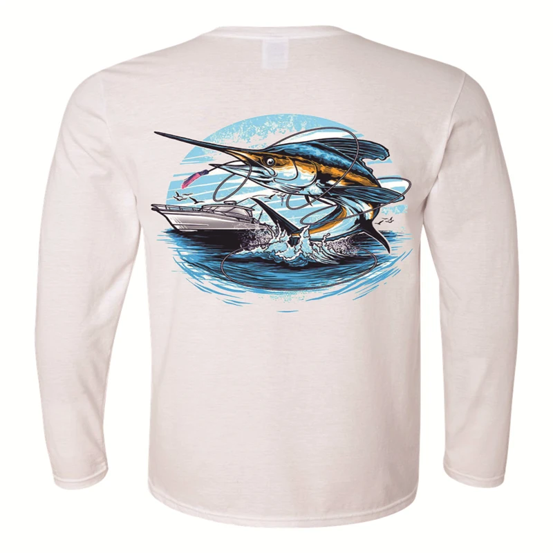 

Wholesale custom men fishing clothing breathable upf50 fishing long sleeve shirts sublimation printing fishing wear hoodies