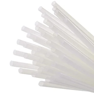 Image of Colored Hot-sale Flexible Long Plastic Drinking Foldable Straw