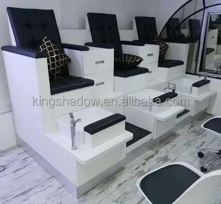 

New Foot Spa Salon Beauty Pedicure Bench No Plumbing Massage Pedicure Chairs