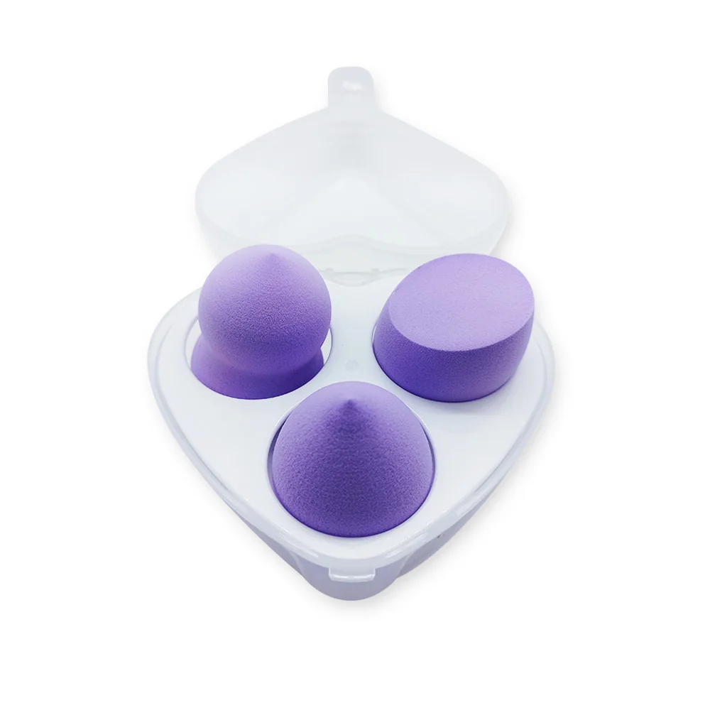 

Free Sample Private Label Custom Logo Makeup Sponge Powder Puff Non-latex Soft Facial Makeup Powder Cosmetic Puff Sponge, Customized