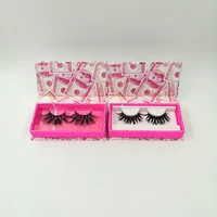 

Lashbox Wholesale Lashes 5D 3D Mink Eyelashes 25 mm Mink Eyelash Money Empty Lash Case