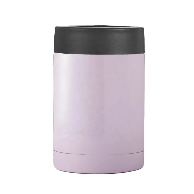 

12oz Stock Double Walled Vacuum Stainless Steel Beer Sublimation Can Cooler, Customized color