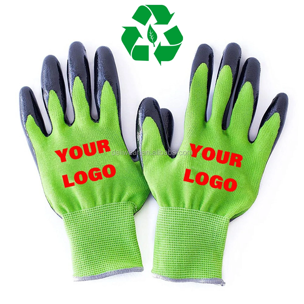 Deliwear Nitrile Coated Garden Work Lightweight Eco Friendly Bamboo Gardening Gloves For Pruning Mowing Buy Gardening Gloves Bamboo Gardening Gloves Gardening Gloves For Pruning Product On Alibaba Com