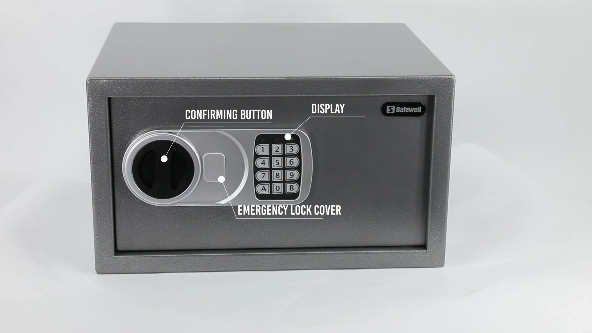 Safewell 20sz Cheap Electronic Deposit Code Economic Hotel Safe Box