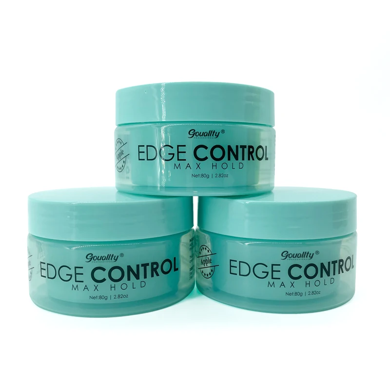 

Strong Hold Edge Control Lay Down Hair with Apple Pineapple Strawberry Scent, Transparent