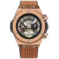 

KIMSDUN Luxury Brand Automatic Mechanical Mens Watches Montre Homme Tourbillon Business Watch Men Clock Reloj Hombre Relogio
