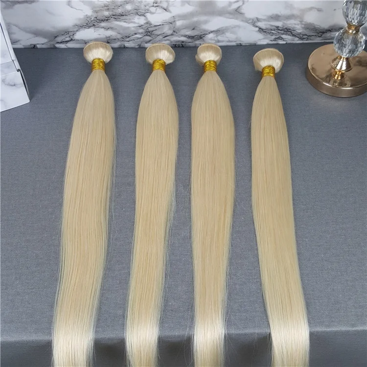 

Highknight Hot Selling 613 Blonde Transparent Lace Closure Silk Straight Virgin Human Hair Bundles 613 Blonde Hair Lace Closure