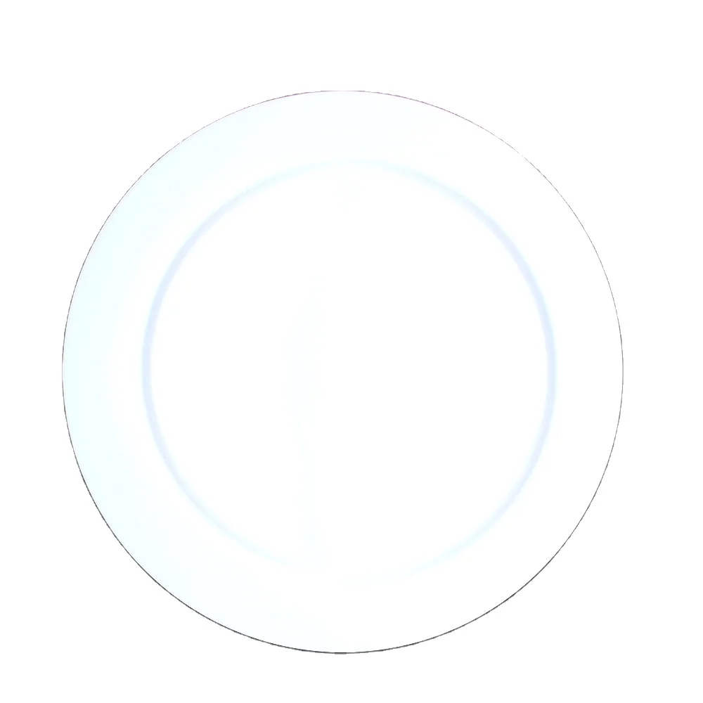 

Wholesale Cheap Reusable Thick Plastic Gold Reef Charger Plate Wedding Party Decorative 13 Inch Charger Plate
