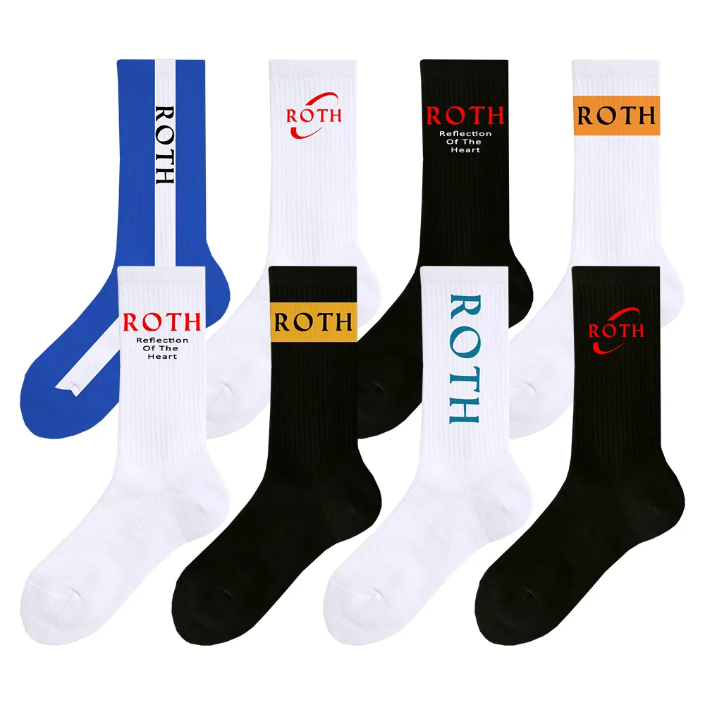 

High Quality Designer Men Crew Socks Unisex Sport Cotton Custom Logo Socks Crew Athletic Socks