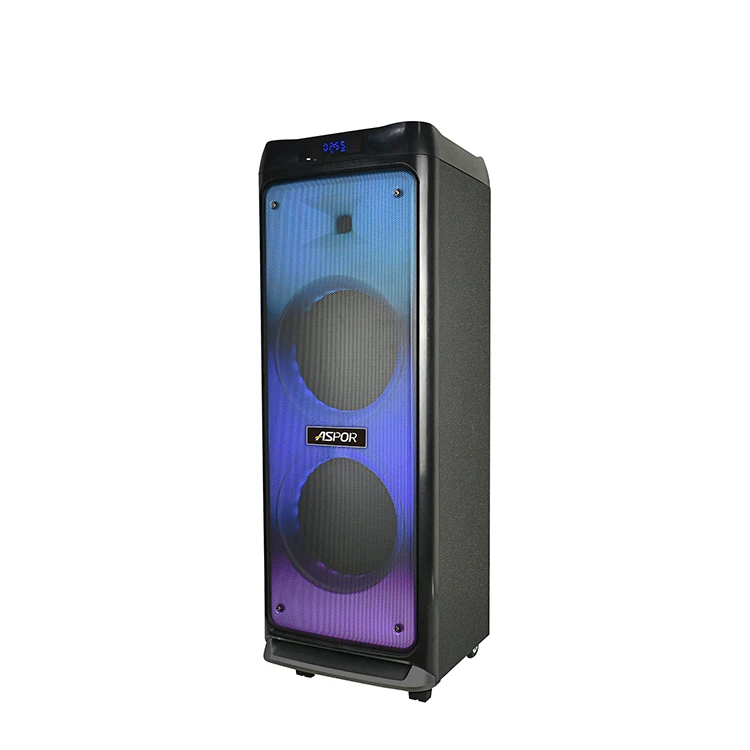 

ASPOR Remote Control POWERFUL BASS BT Wireless Party Speaker With Microphone