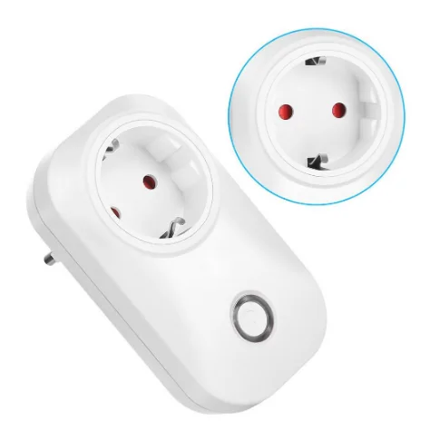 

GSP-04 Smart Plug Mini Wireless Plug Outlet Remote Voice Control Intelligent Socket with Timing Function Home Smart Plug, White
