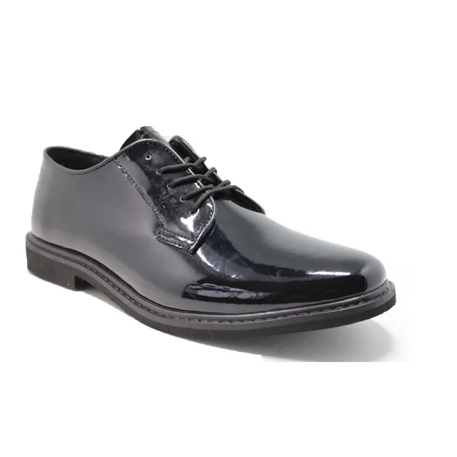 

Men's leather shoes 4 inch smooth OXFORD light stitched Goodyear office men's officer dress shoes
