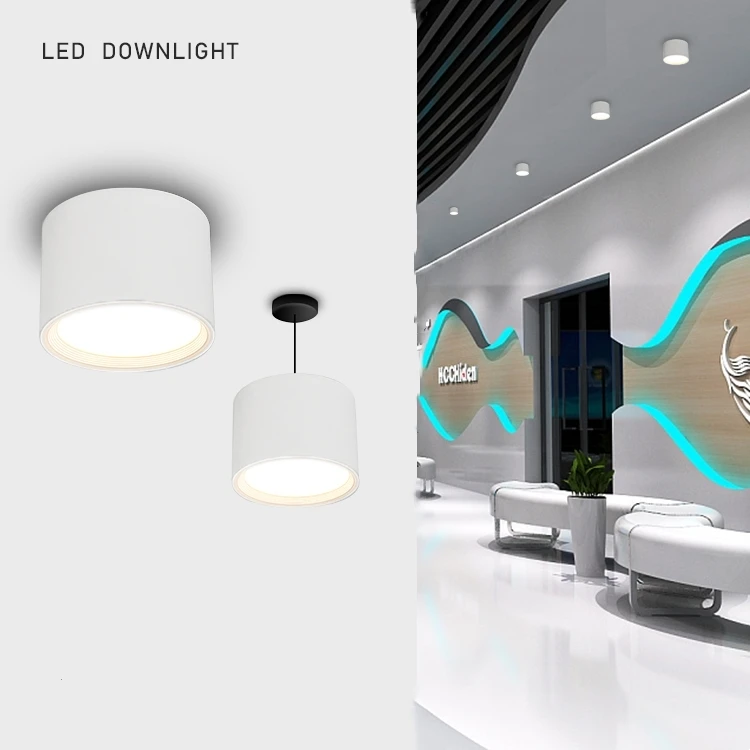 SMD 4 inch white downlight IP44 easy to install led down light ceiling type 15 25 30watts round type