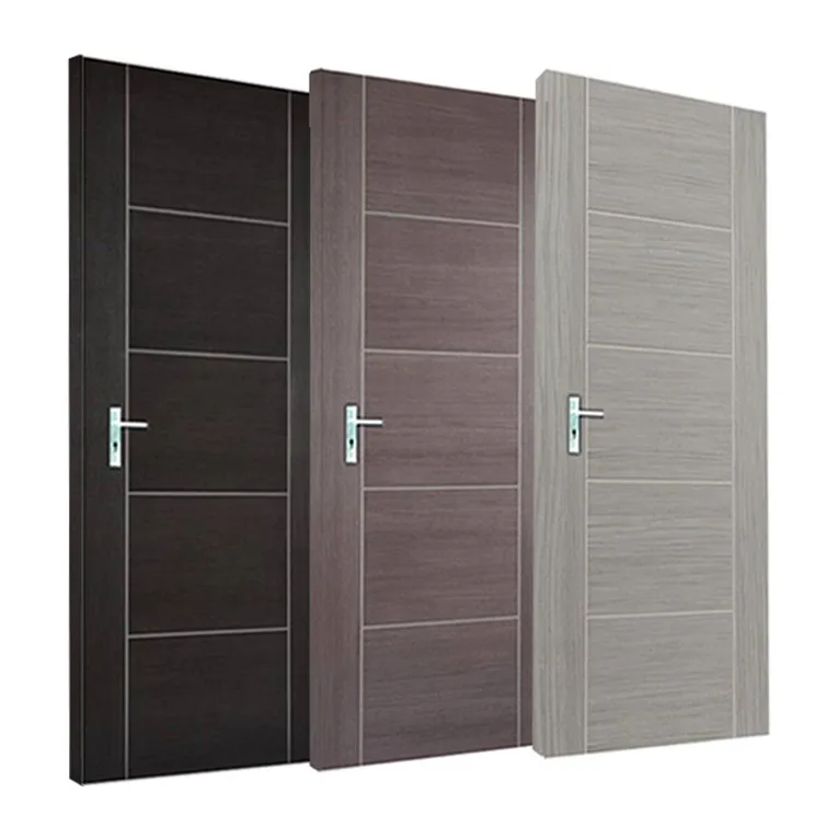 Wholesale Price Wood Panel Door Design Indoor Modern Bedroom Solid Wood