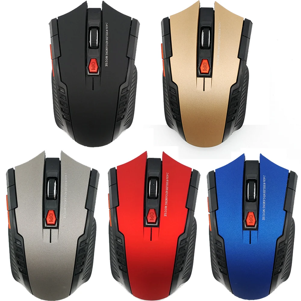 

Professional Silent Gaming Wireless Mouse 2.4GHz 1600DPI Wireless Mice USB Optical Gaming Mouse For Gamer