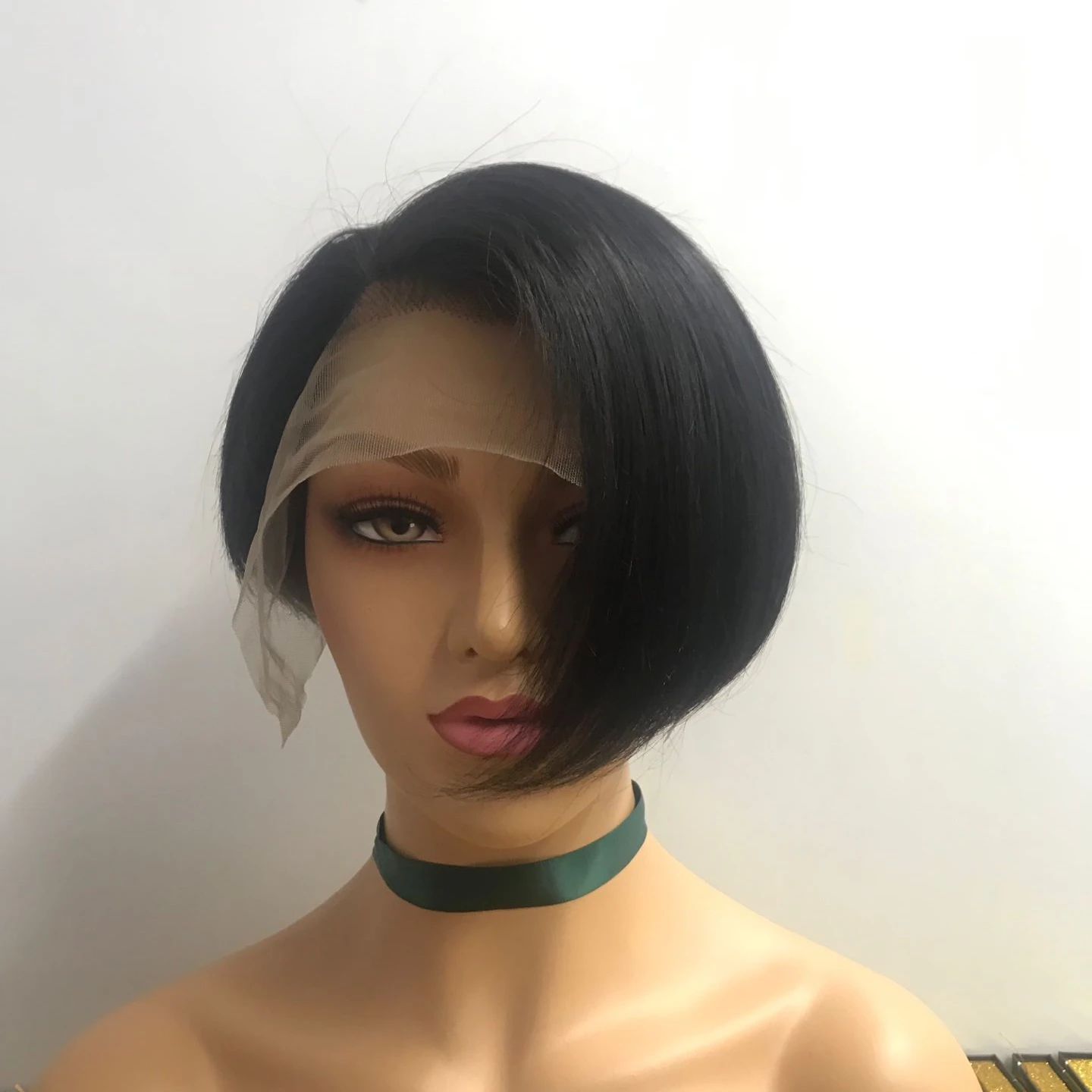 

Amara best sale 6 inch pixie wig top quality pixie cut wigs for black women wholesale brazilian pixie wig in stock