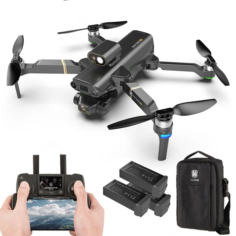 

New KEEP PRO KAI ONE MAX GPS Drone Obstacle Avoidance 4K/8K HD Dual Camera 3 Axis Gimbal Brushless RC Foldable Quadcopter Gifts, Black