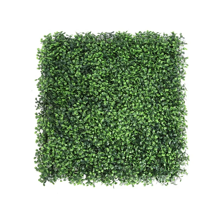 

Home Garden Decoration Artificial Boxwood UV Protected Artificial Boxwood Panels, Light green/dark green/customized