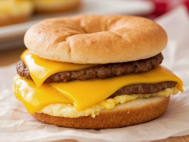 Sausage Egg McMuffin with Cheese: 480 Calories Explained