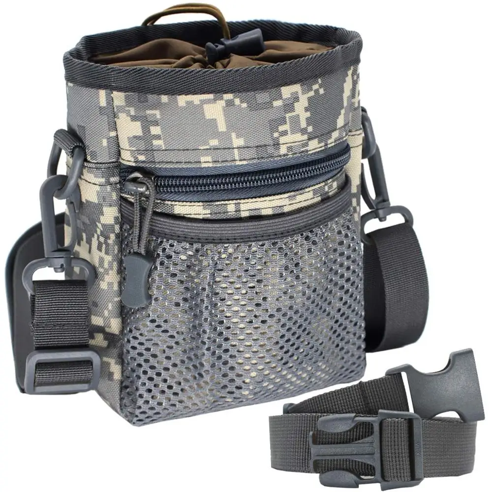 

Portable Outdoor Pet Training Waist Bag, Dog Treat Pouch Bag with Built-in Poop Bag Dispenser