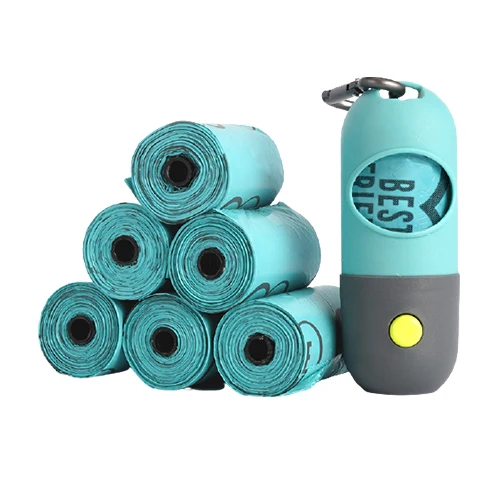 

Dispensador De Comida Mascotas Bolsas Para Perro Biodegradable Escremento Poop Dispenser Flashlight Led Coffee Shape, As pic