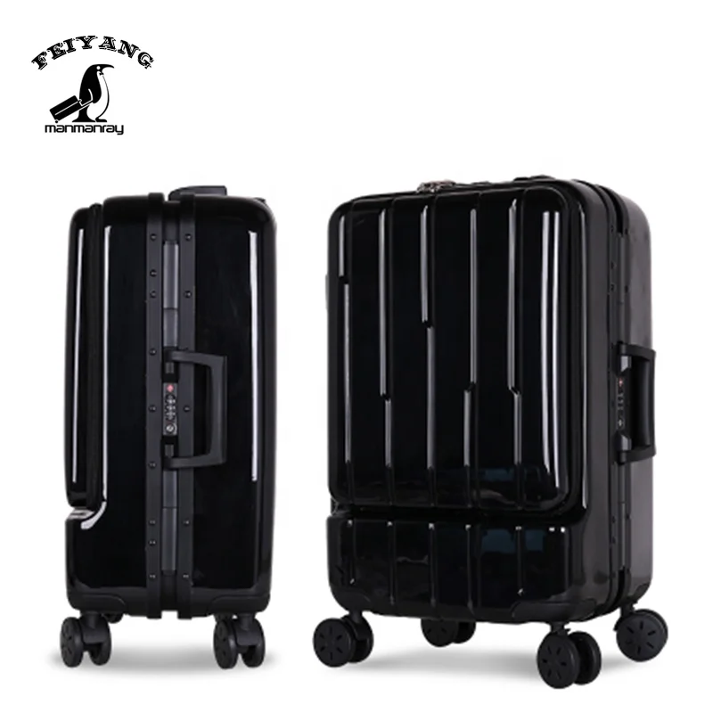 

2020 New design waterproof hard case with silence rolling wheel travel luggage