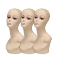 

large heads Make up face wig making mannequin head for woman