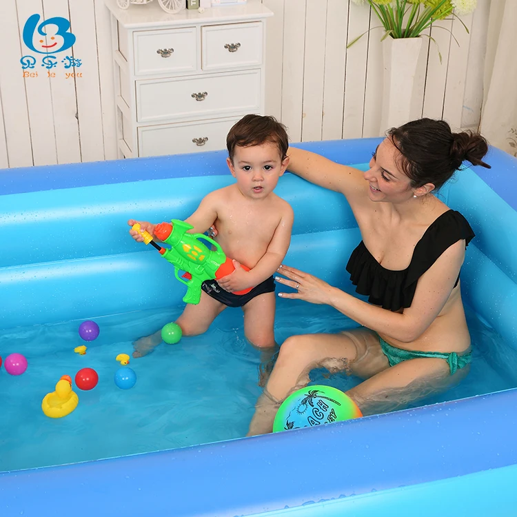 
New design lounge bath kids swimming 6 person inflatable pool 