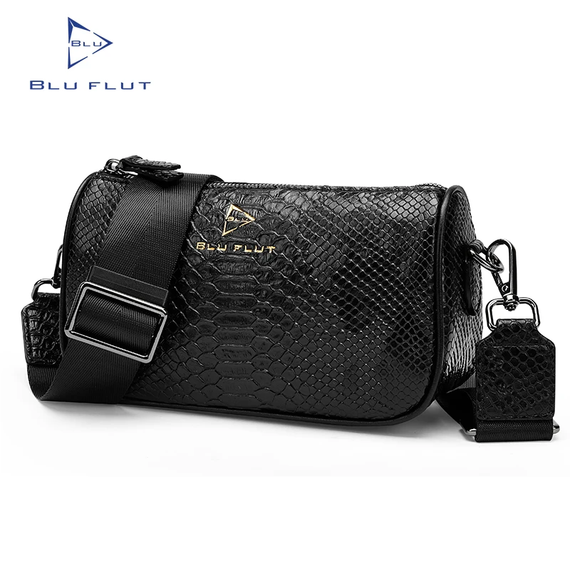 

Blu Flut man chest bags pu leather custom men zipper crossbody sling bag messenger bag for man