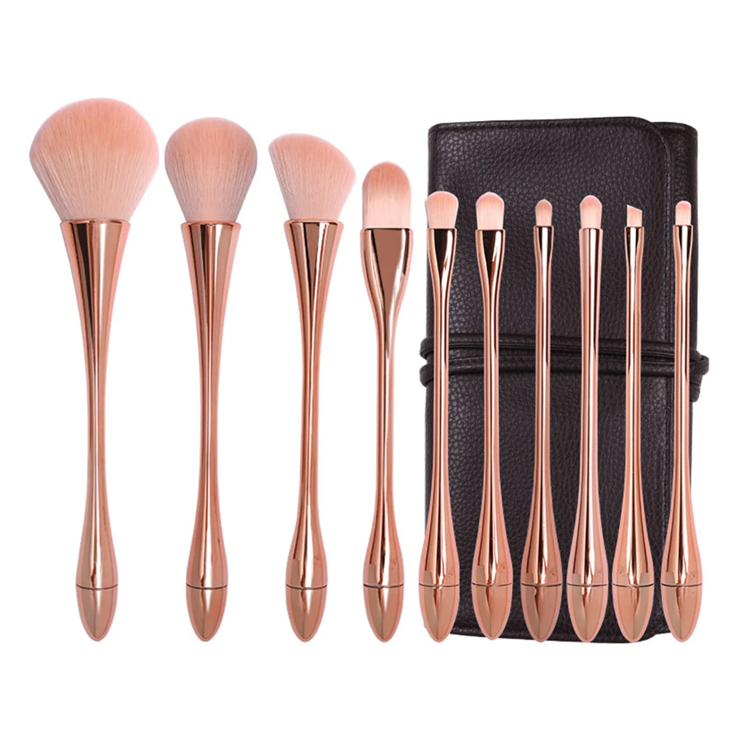 

Travel makeup brush set 24 pieces makeup brush set pink makeup brushes, Red