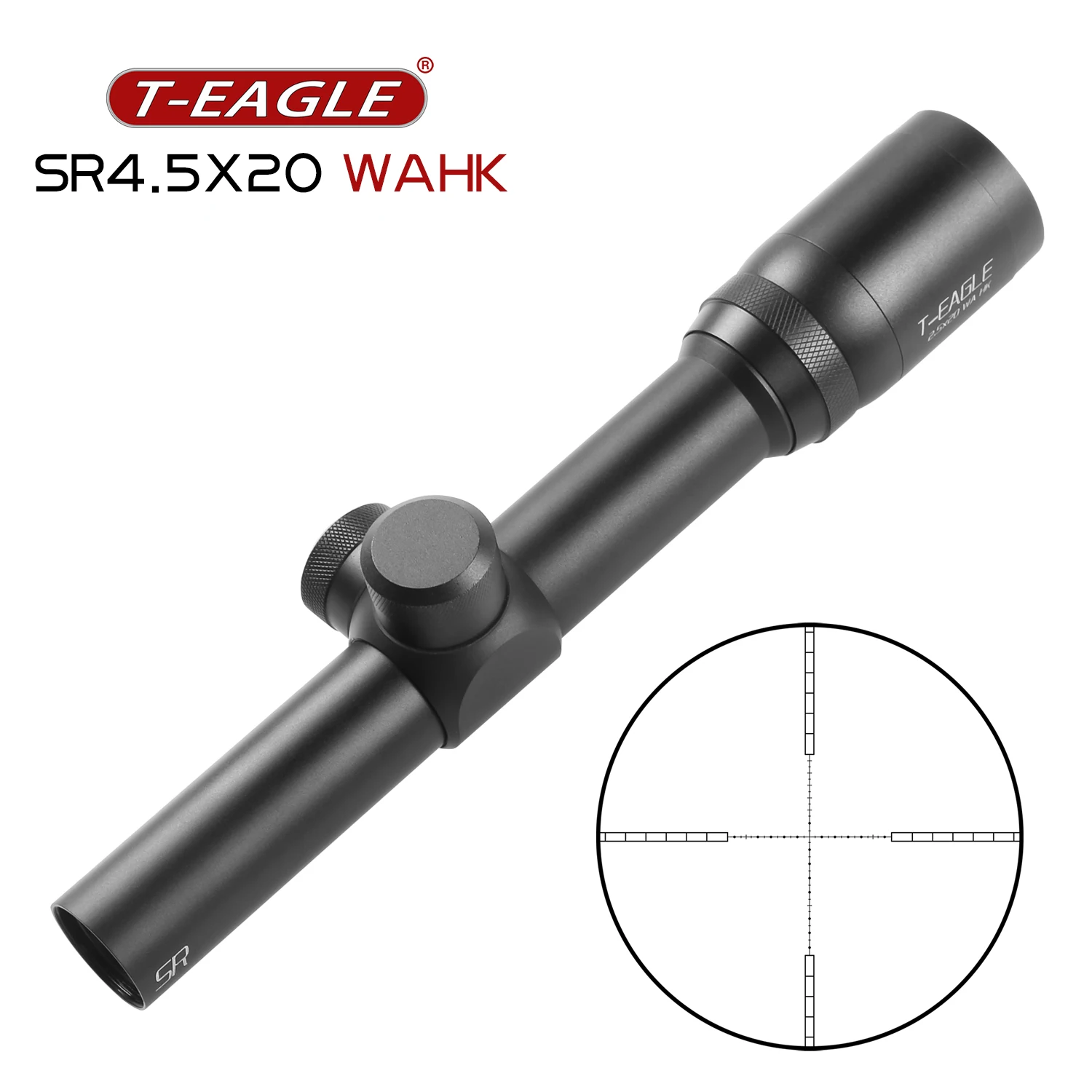 

TEAGLE SR 4.5X20 airsoft airgun rifle scope for hunting quick focus tactical rifle scope with free mount