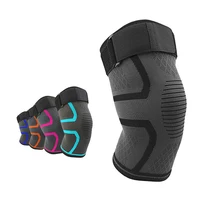 

8 Colors Ready Stock Cheap Price Nylon Compression Fitness Knee Brace Support for Sports Basketball Running