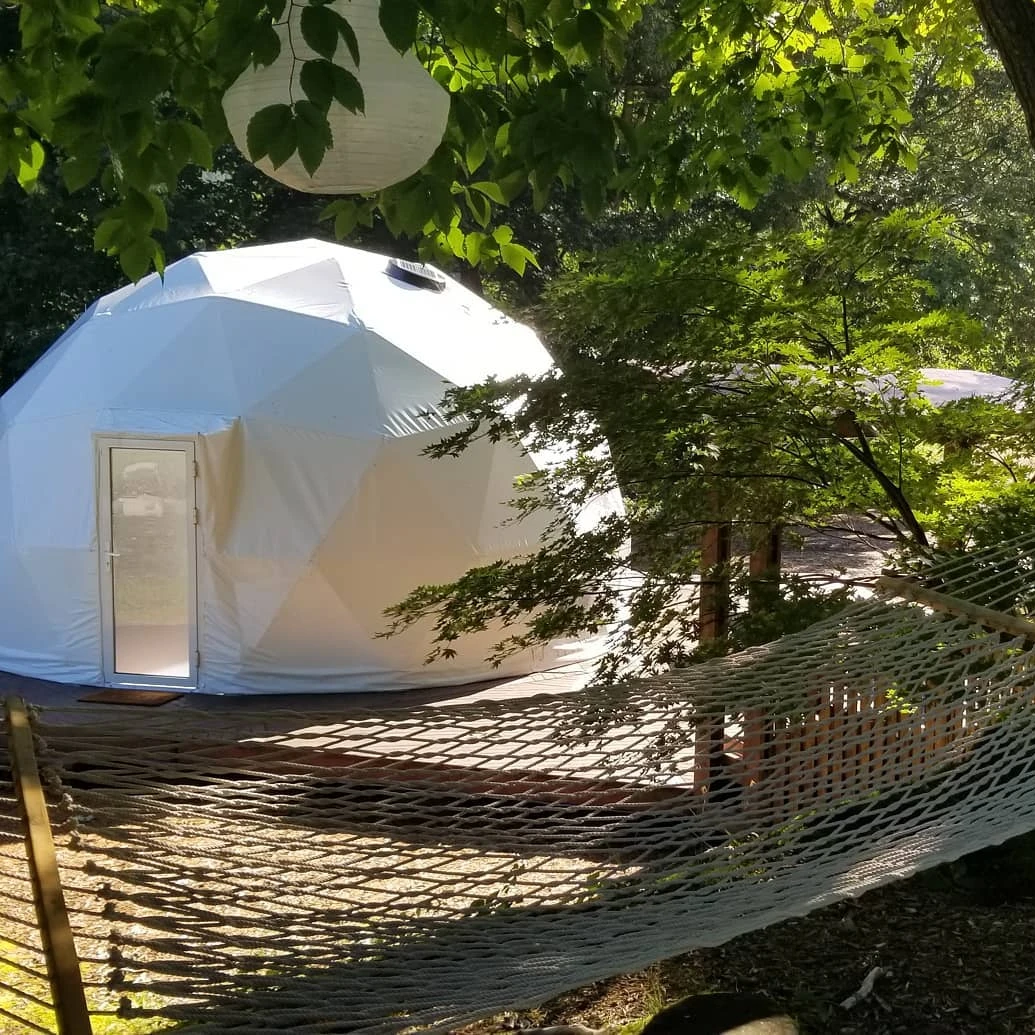 

Eco-camping igloo house dome tent geodesic dome tent 6 m
