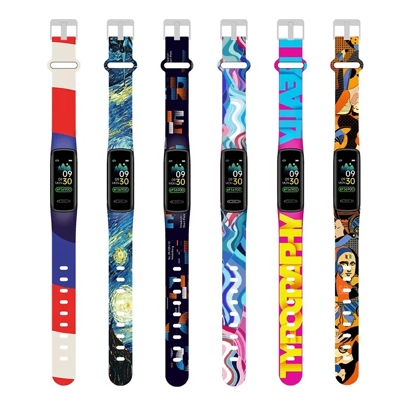 

2021 Heart rate blood pressure body temperature fitness tracker reloj BT kids android bracelet band smartwatch smart watch