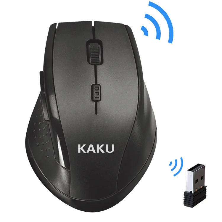 

KAKU USB Receiver wireless accessories computer gaming office 1500dpi laptop mouse