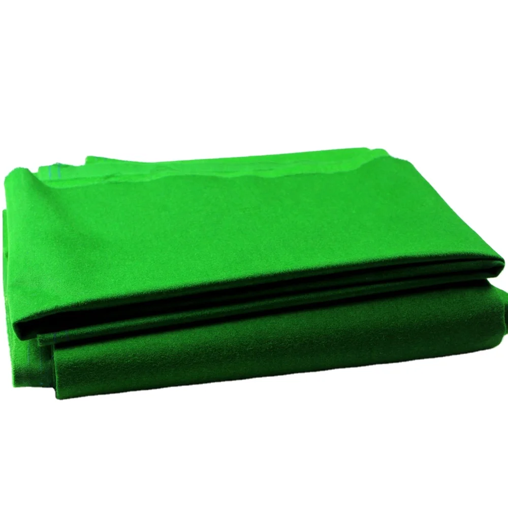 

Simulated 6811 Billiards Table Snooker Cloth 100% Import Wool, Yellow green ,green.etc