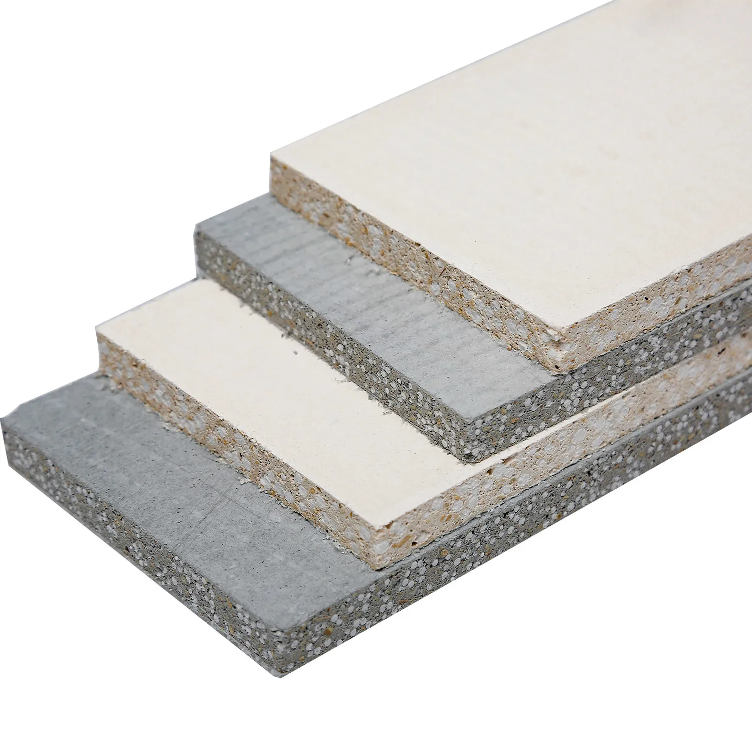 Lightweight 6mm 12mm Eps Styrofoam Fireproof Magnesium Cement Board
