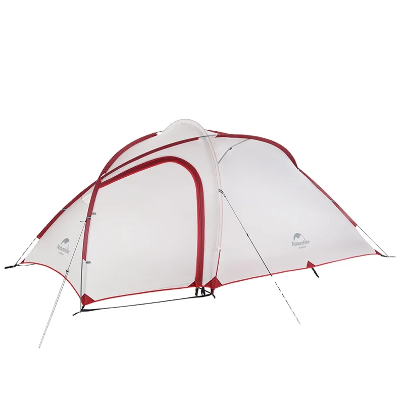 

Naturehike Hiby Series Family Tent 20D/210T Ultralight Fabric For 3 Person With Mat NH18K240-P camping equipment