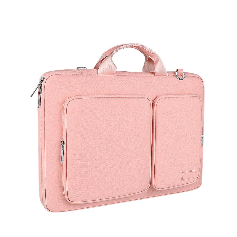 

Hot selling multipocket largecapacity briefcase Ladies Shockproof laptop bag for women laptop bag for women, Customized color