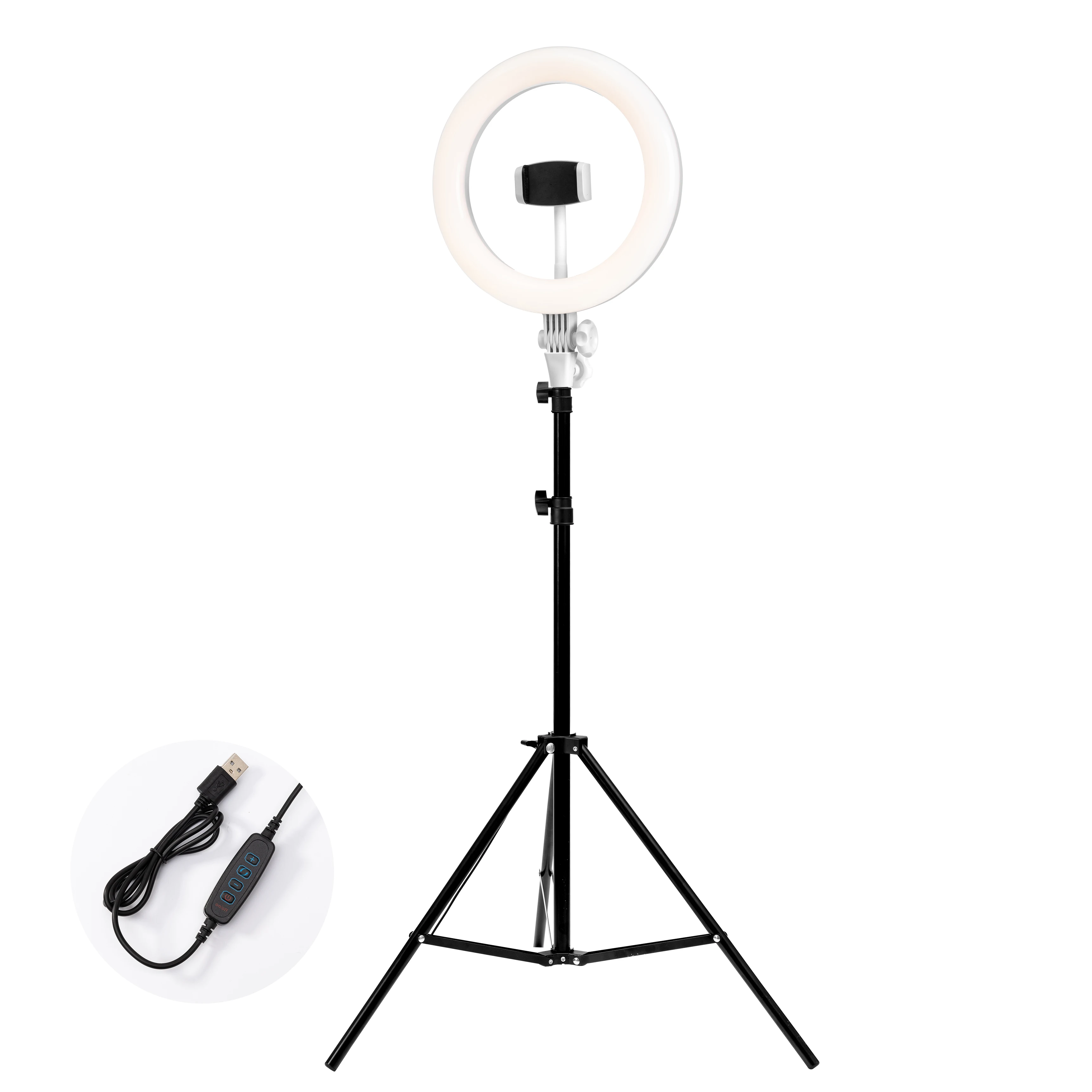 
Professional mobile phone USB selfie ring light for Tiktok YouTube Video, LED circle ring light 