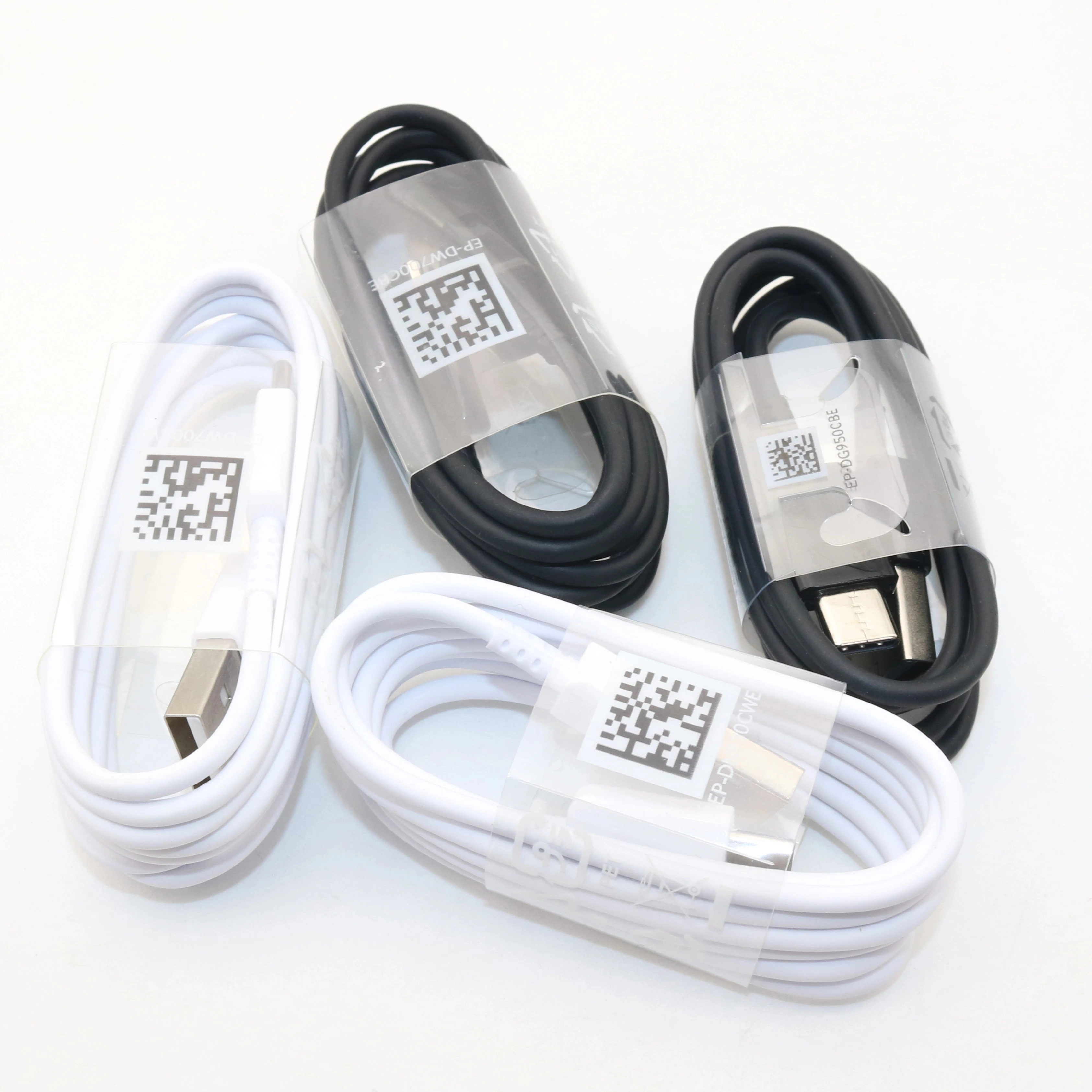 

Original Fast Charging USB Type C Data Cable for Samsung S20 S9 S8 for Xiaomi for Huawei P30 Pro, Black,white