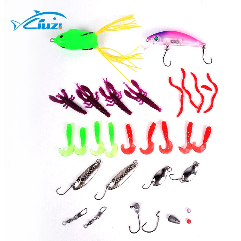 

glide squid crank Freshwater artificial soft bait metal chatter tpr baits hook soft plastic fishing lures bait