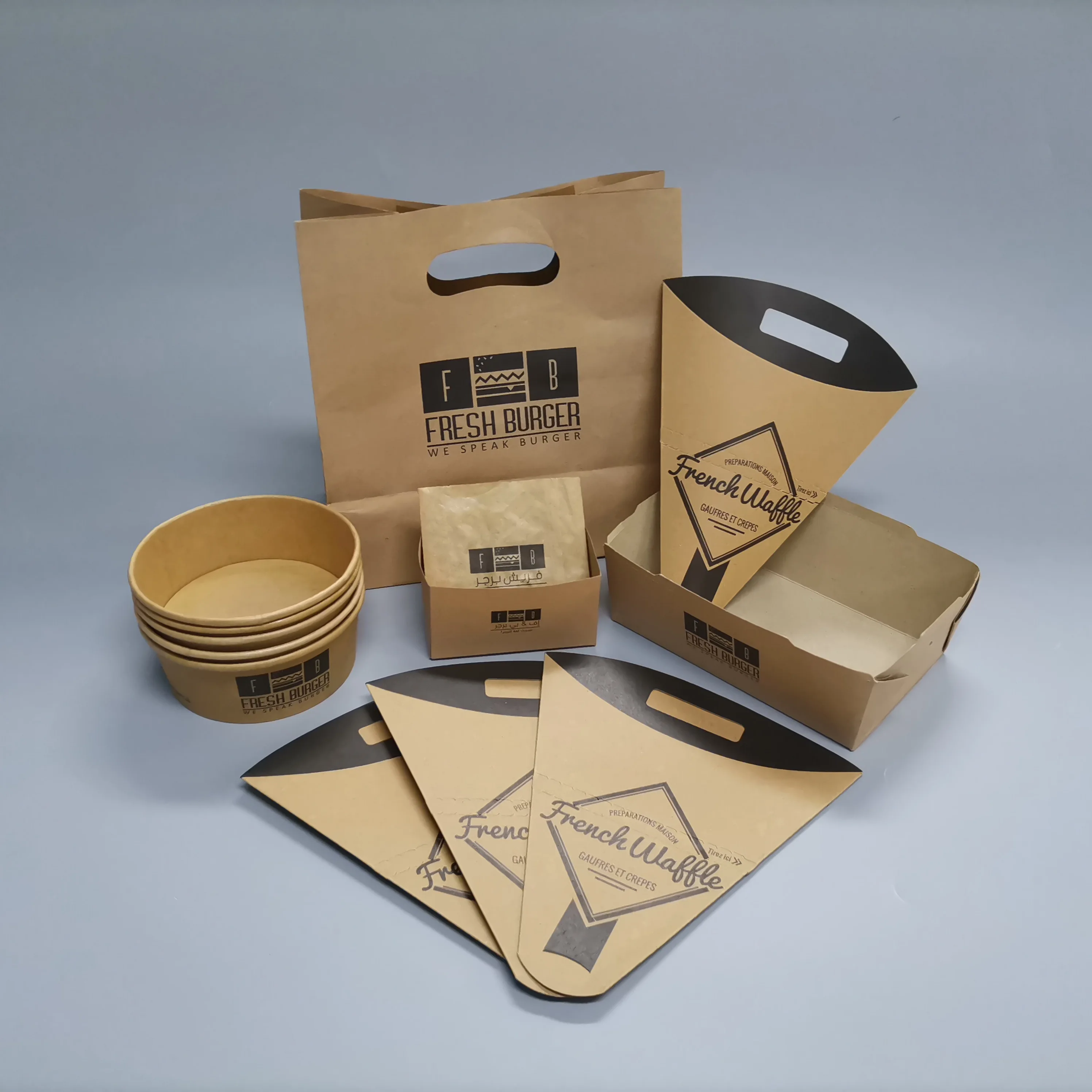 Super Quality Envases De Carton Para Comida Rapida Cajas De Carton De