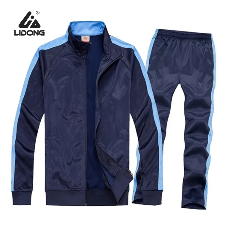 

Wholesale Blank Tracksuits Football Soccer Training Running Suit Mens Track Suits, Blue;green;ming blue;orange;apple green;black;red;yellow;light blue