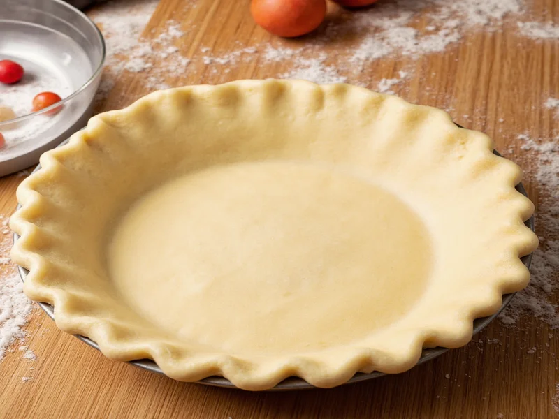 homemade pie crust for chicken pot pie